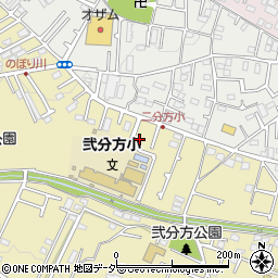 東京都八王子市弐分方町520周辺の地図