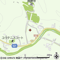 東京都八王子市上恩方町周辺の地図