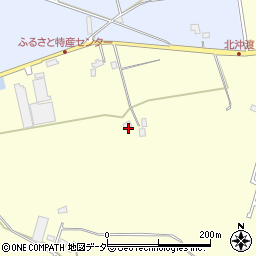 〒289-1225 千葉県山武市沖渡の地図