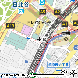 バタク日比谷店周辺の地図