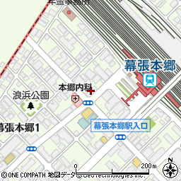株式会社ランドトラスト　幕張本郷店周辺の地図