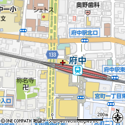 株式会社京王アートマン　府中店周辺の地図