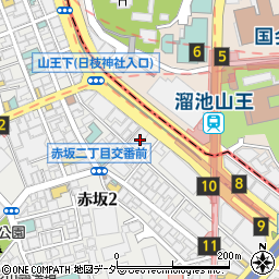赤坂黒川ビル周辺の地図