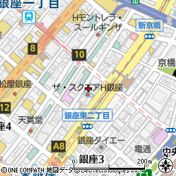 東京都中央区銀座2丁目11-17周辺の地図