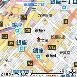 松屋通パーキングメーター２周辺の地図