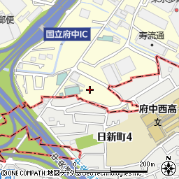 東京都国立市谷保6丁目10周辺の地図