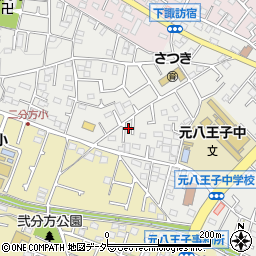 東京都八王子市大楽寺町382周辺の地図