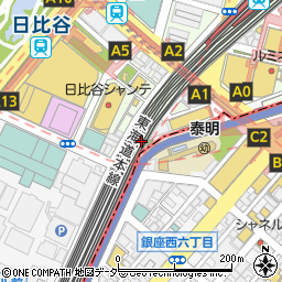 関東食市 有楽町産直横丁周辺の地図