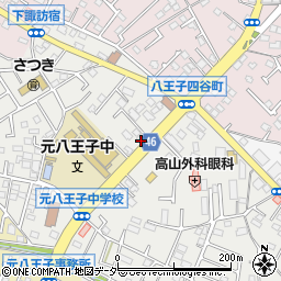 東京都八王子市大楽寺町410周辺の地図
