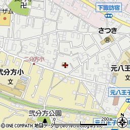 東京都八王子市大楽寺町337周辺の地図