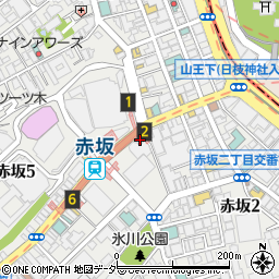 東京都港区赤坂2丁目14-28周辺の地図