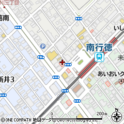 みずほ銀行南行徳駅前 ＡＴＭ周辺の地図