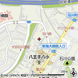 東京都八王子市石川町2002周辺の地図