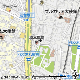 東京都渋谷区代々木5丁目12-2周辺の地図