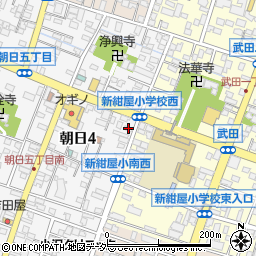 菊水従業員寮周辺の地図