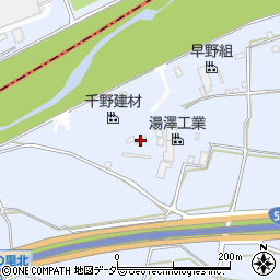 千野建材株式会社　八田工場周辺の地図