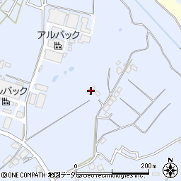 千葉県山武市横田529周辺の地図