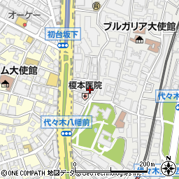 東京都渋谷区代々木5丁目12-3周辺の地図