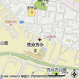 東京都八王子市弐分方町519周辺の地図
