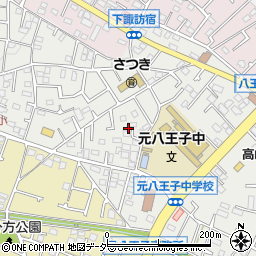 東京都八王子市大楽寺町374周辺の地図