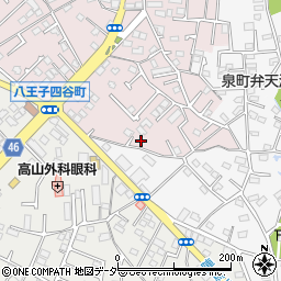 東京都八王子市四谷町850周辺の地図