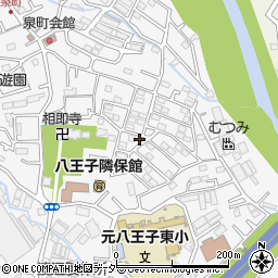 東京都八王子市泉町1482周辺の地図