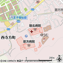 陵北病院周辺の地図