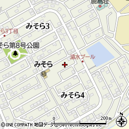 千葉県四街道市みそらの地図 住所一覧検索 地図マピオン