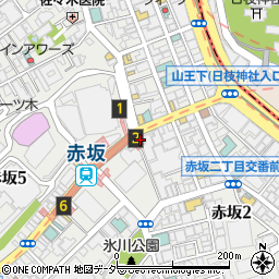 モティ 赤坂周辺の地図
