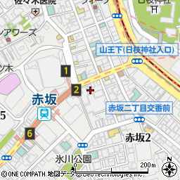 赤坂ＮＥＰＳ整骨院周辺の地図