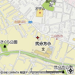 東京都八王子市弐分方町516周辺の地図