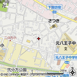 東京都八王子市大楽寺町342周辺の地図