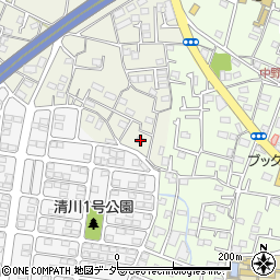 東京都八王子市楢原町213周辺の地図