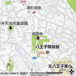 相即寺周辺の地図