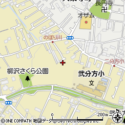 東京都八王子市弐分方町453-13周辺の地図