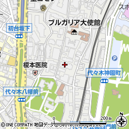 東京都渋谷区代々木5丁目35周辺の地図