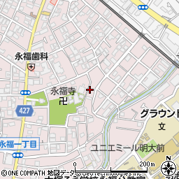 辰己荘周辺の地図