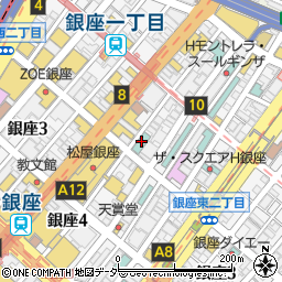 東京エディション銀座周辺の地図