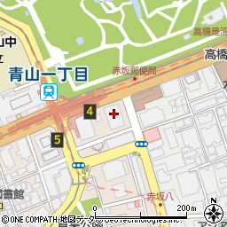 青山東京法律事務所周辺の地図