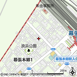 タイムズ幕張本郷駅南第５駐車場周辺の地図