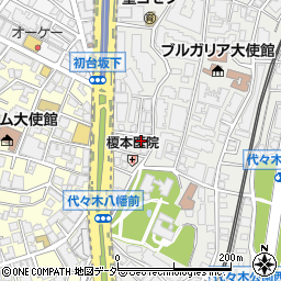 東京都渋谷区代々木5丁目12-12周辺の地図