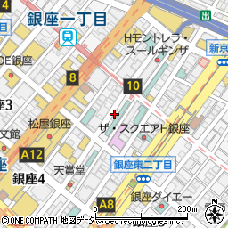 銀座第一総合事務所周辺の地図