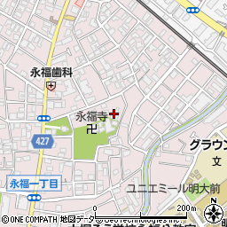 永福寺会館周辺の地図