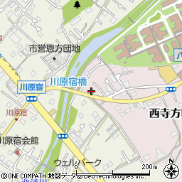 東京都八王子市西寺方町50周辺の地図