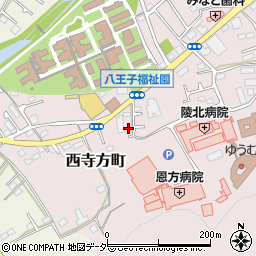 東京都八王子市西寺方町73周辺の地図