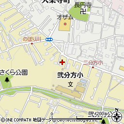 東京都八王子市弐分方町514-8周辺の地図