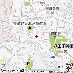東京都八王子市泉町1168周辺の地図
