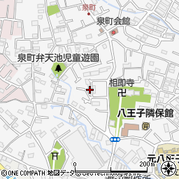 東京都八王子市泉町1165周辺の地図