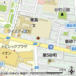 サイクルベースあさひ　東砂店周辺の地図