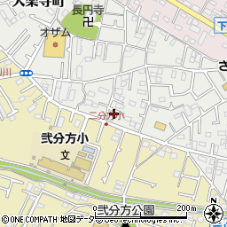 東京都八王子市大楽寺町314周辺の地図
